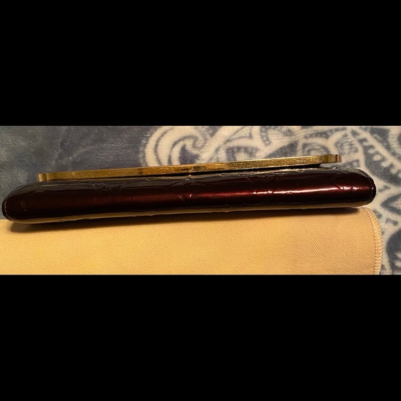 LV💜Portefeuille Rossmore Purple Vernis Wallet - Picture 5 of 16